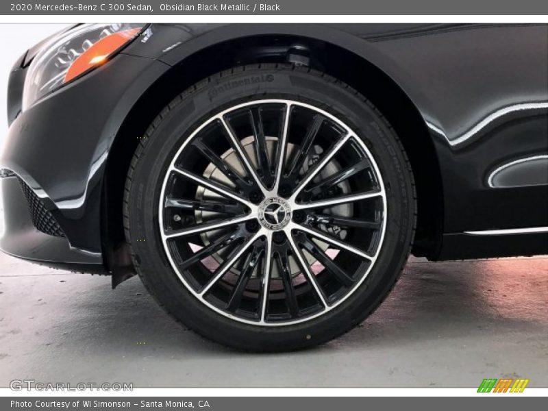Obsidian Black Metallic / Black 2020 Mercedes-Benz C 300 Sedan