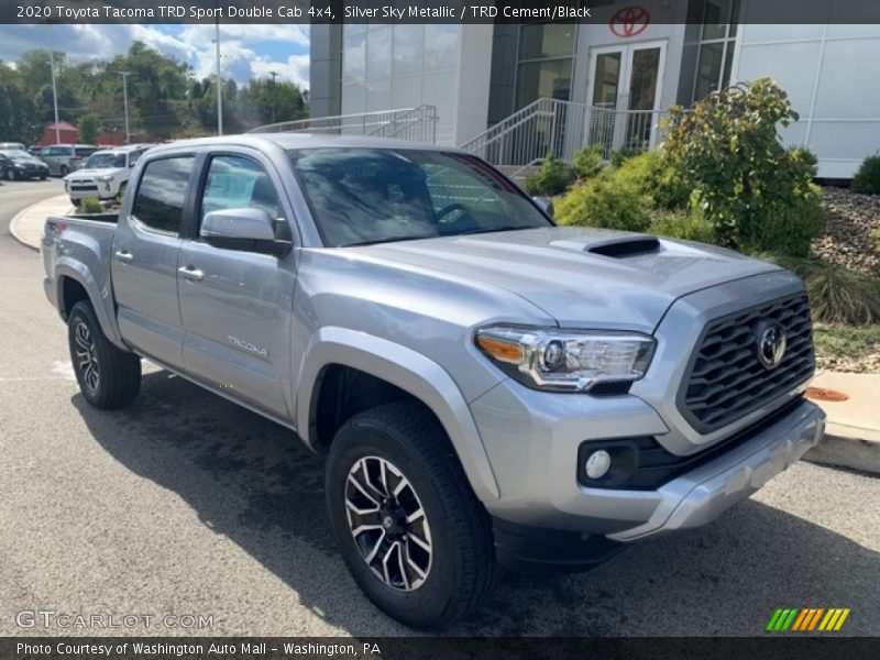 Front 3/4 View of 2020 Tacoma TRD Sport Double Cab 4x4