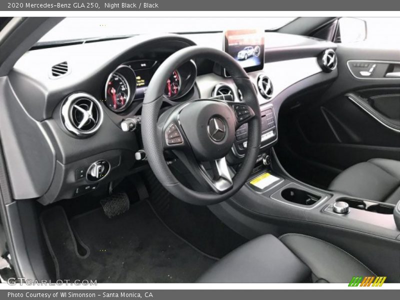 Night Black / Black 2020 Mercedes-Benz GLA 250