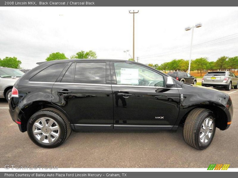 Black Clearcoat / Charcoal Black 2008 Lincoln MKX