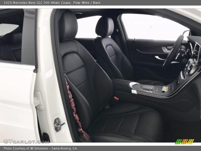Polar White / Black 2020 Mercedes-Benz GLC 300 4Matic Coupe
