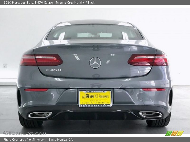 Selenite Grey Metallic / Black 2020 Mercedes-Benz E 450 Coupe