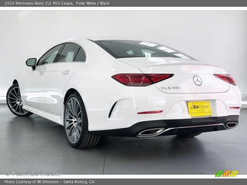 Polar White / Black 2020 Mercedes-Benz CLS 450 Coupe