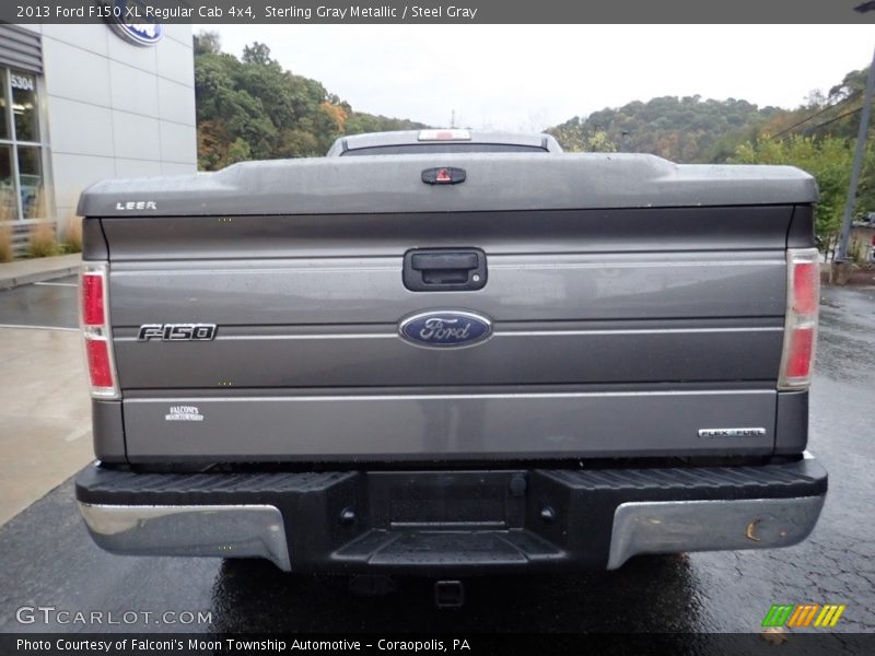 Sterling Gray Metallic / Steel Gray 2013 Ford F150 XL Regular Cab 4x4