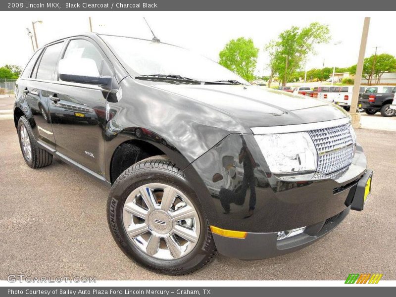 Black Clearcoat / Charcoal Black 2008 Lincoln MKX