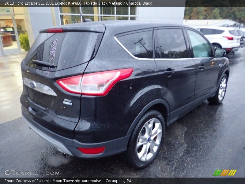 Tuxedo Black Metallic / Charcoal Black 2013 Ford Escape SEL 2.0L EcoBoost 4WD