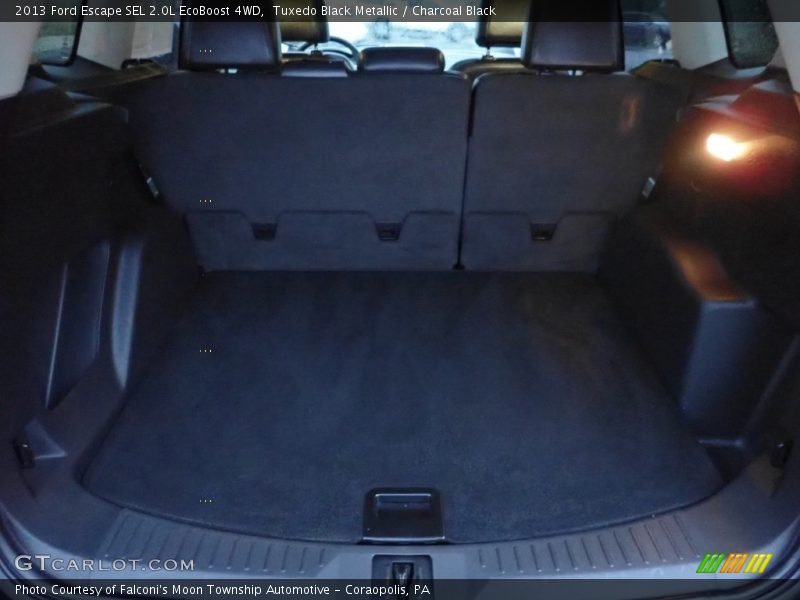 Tuxedo Black Metallic / Charcoal Black 2013 Ford Escape SEL 2.0L EcoBoost 4WD