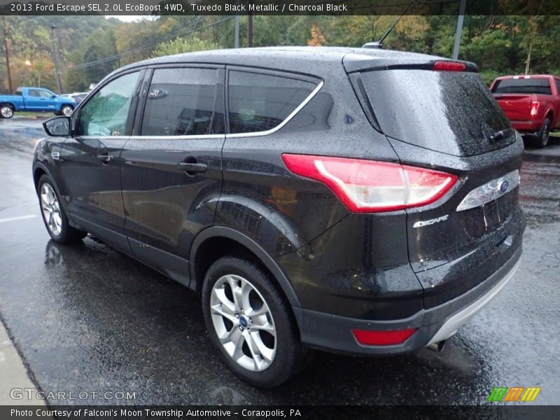 Tuxedo Black Metallic / Charcoal Black 2013 Ford Escape SEL 2.0L EcoBoost 4WD