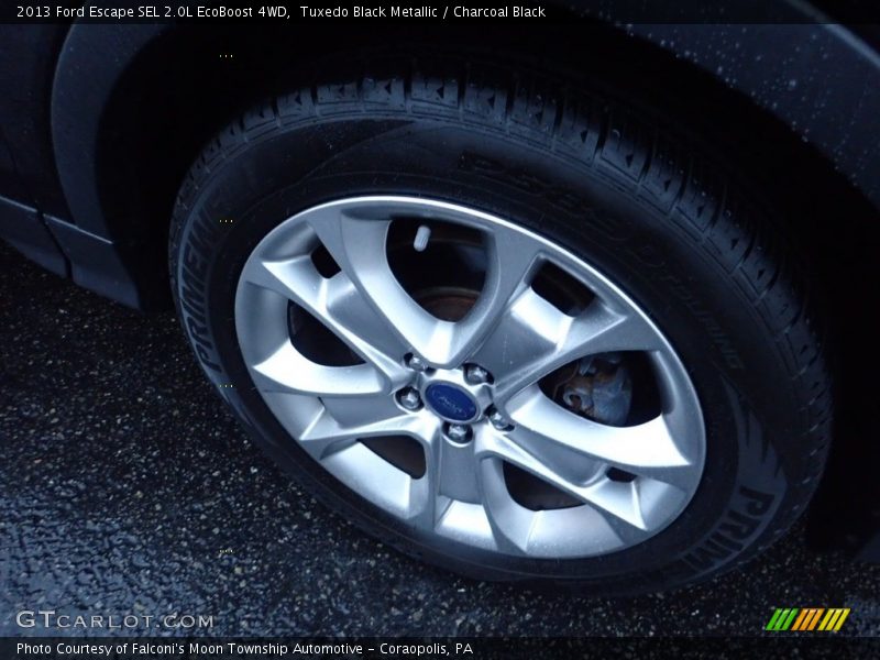 Tuxedo Black Metallic / Charcoal Black 2013 Ford Escape SEL 2.0L EcoBoost 4WD