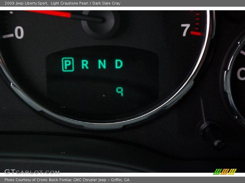 Light Graystone Pearl / Dark Slate Gray 2009 Jeep Liberty Sport