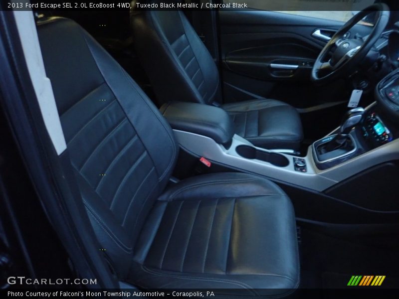 Tuxedo Black Metallic / Charcoal Black 2013 Ford Escape SEL 2.0L EcoBoost 4WD