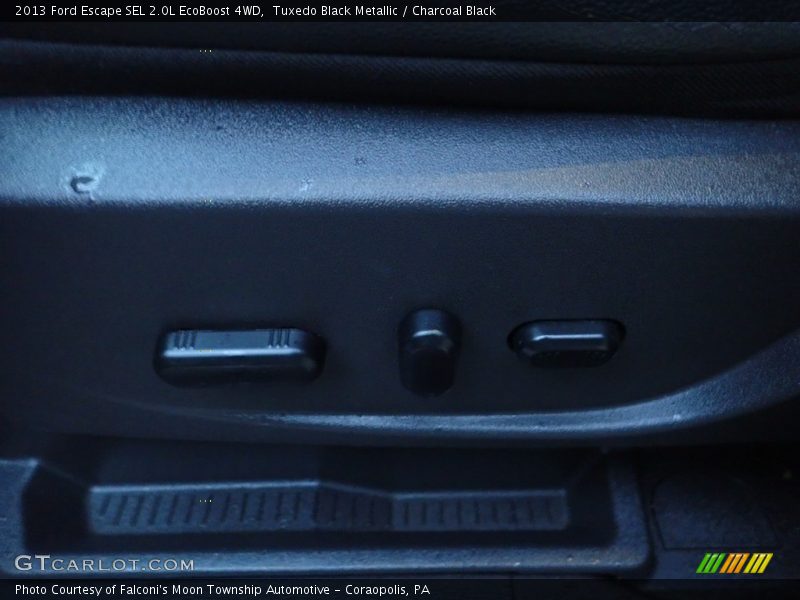 Tuxedo Black Metallic / Charcoal Black 2013 Ford Escape SEL 2.0L EcoBoost 4WD