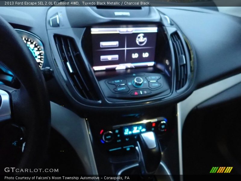Tuxedo Black Metallic / Charcoal Black 2013 Ford Escape SEL 2.0L EcoBoost 4WD