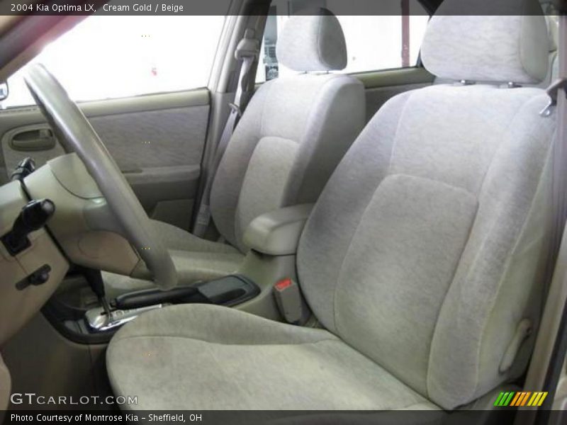Cream Gold / Beige 2004 Kia Optima LX