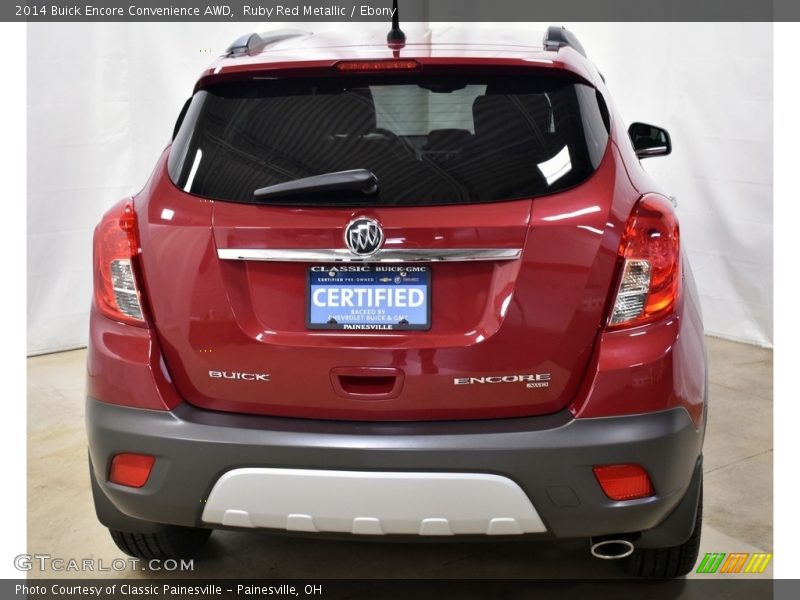 Ruby Red Metallic / Ebony 2014 Buick Encore Convenience AWD
