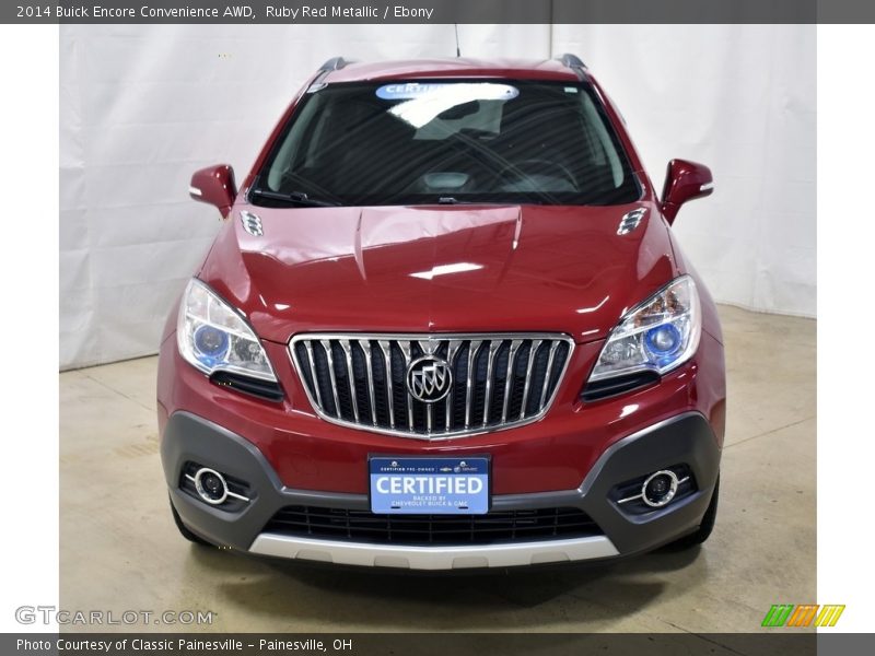 Ruby Red Metallic / Ebony 2014 Buick Encore Convenience AWD