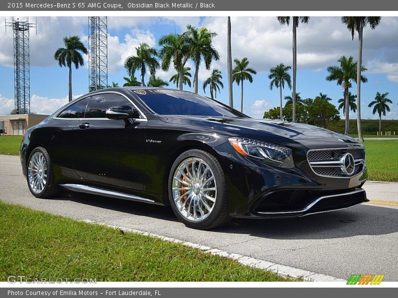 Front 3/4 View of 2015 S 65 AMG Coupe