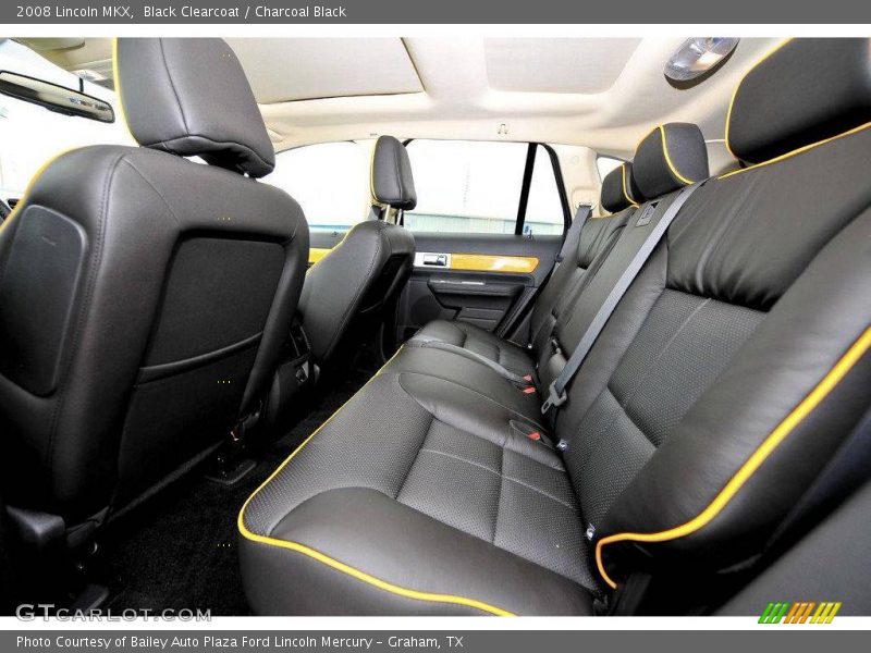 Black Clearcoat / Charcoal Black 2008 Lincoln MKX