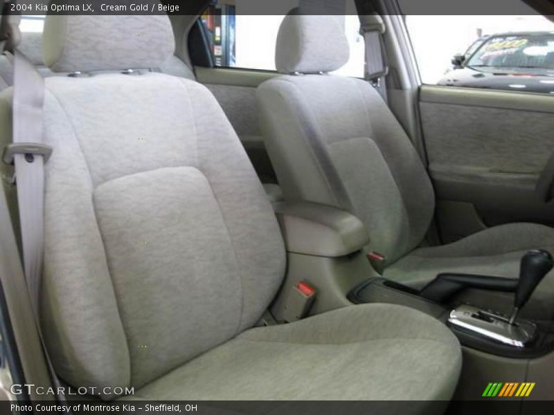 Cream Gold / Beige 2004 Kia Optima LX