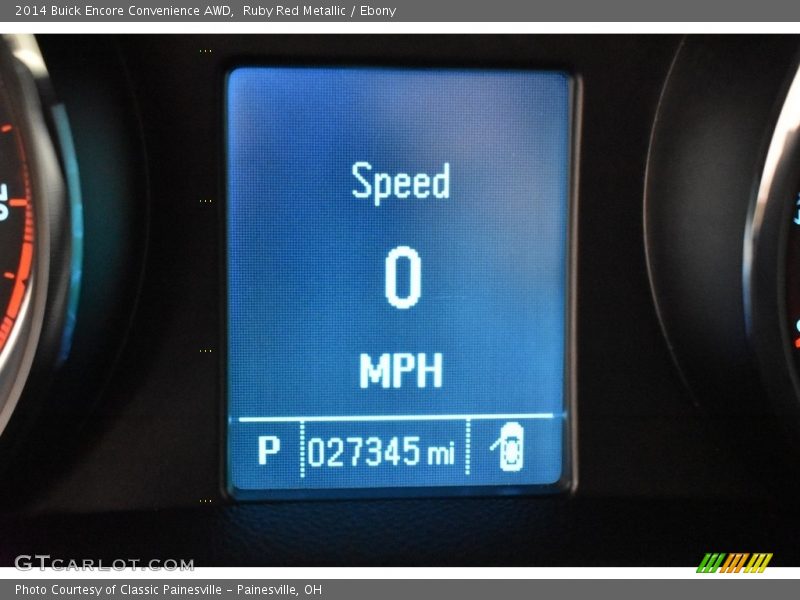 Ruby Red Metallic / Ebony 2014 Buick Encore Convenience AWD