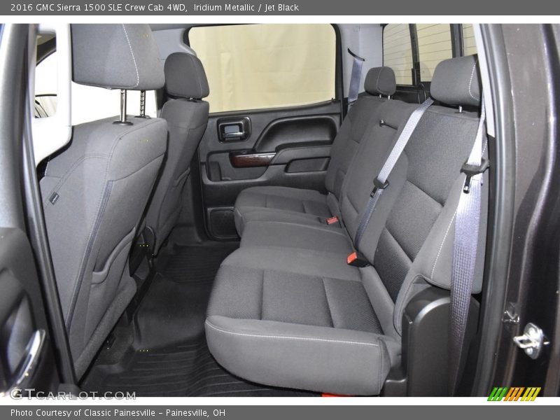 Iridium Metallic / Jet Black 2016 GMC Sierra 1500 SLE Crew Cab 4WD