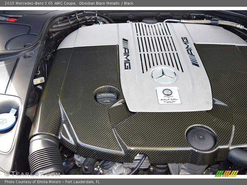  2015 S 65 AMG Coupe Engine - 6.0 Liter AMG biturbo SOHC 36-Valve V12