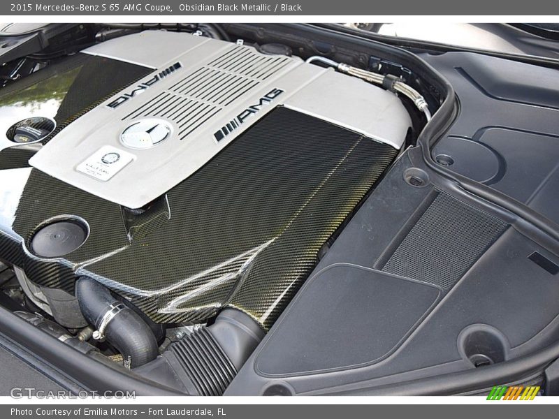  2015 S 65 AMG Coupe Engine - 6.0 Liter AMG biturbo SOHC 36-Valve V12
