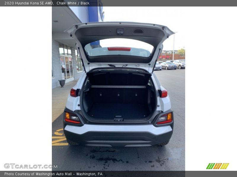 Chalk White / Black 2020 Hyundai Kona SE AWD