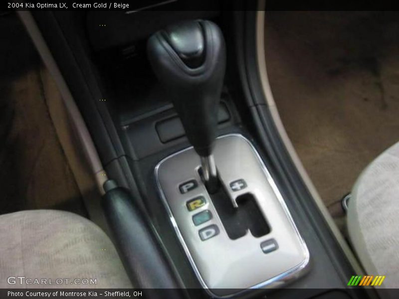 Cream Gold / Beige 2004 Kia Optima LX