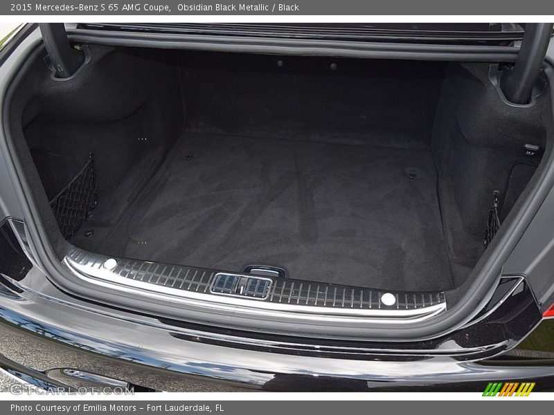  2015 S 65 AMG Coupe Trunk