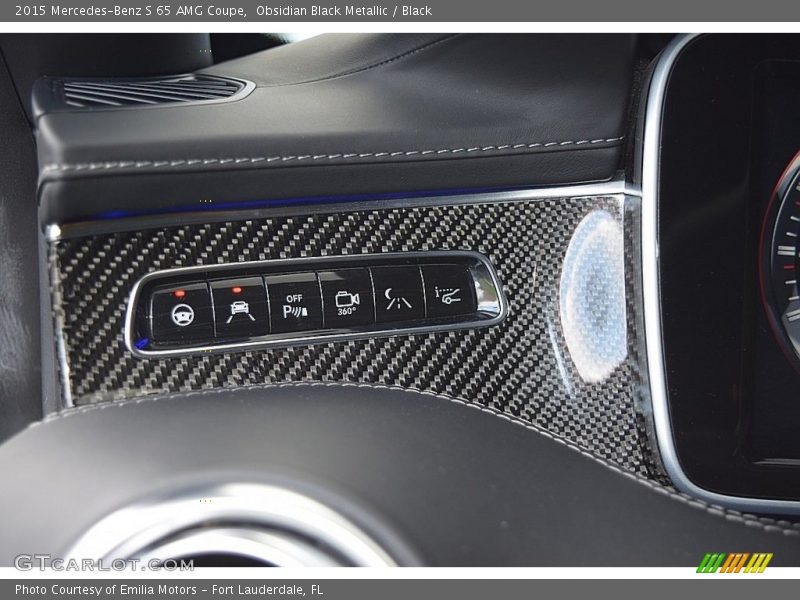 Controls of 2015 S 65 AMG Coupe