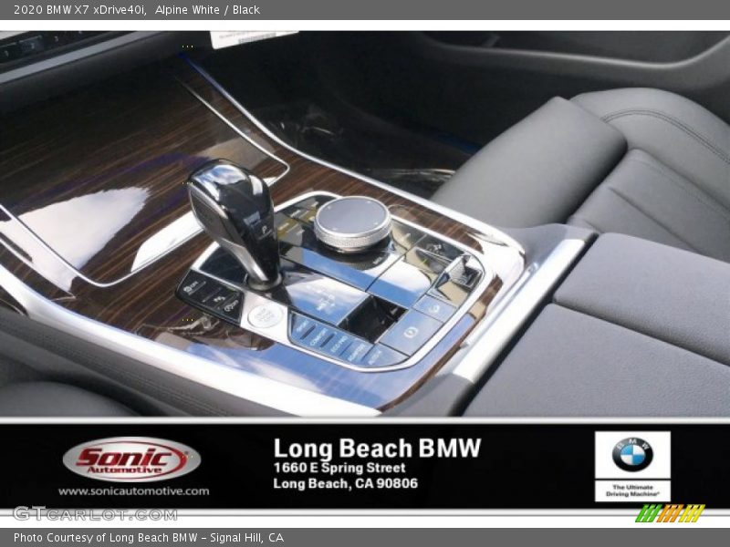 Alpine White / Black 2020 BMW X7 xDrive40i