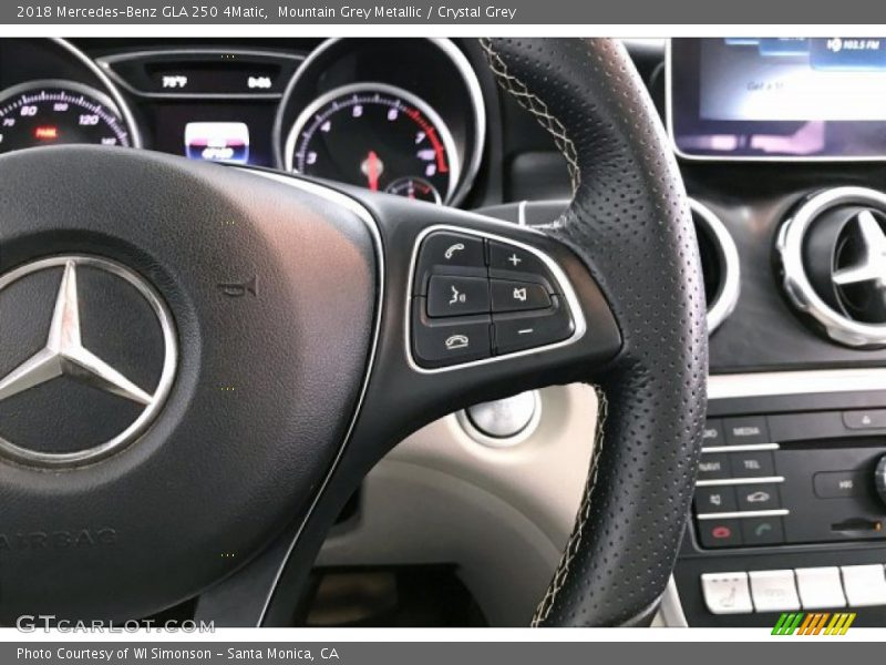 Mountain Grey Metallic / Crystal Grey 2018 Mercedes-Benz GLA 250 4Matic