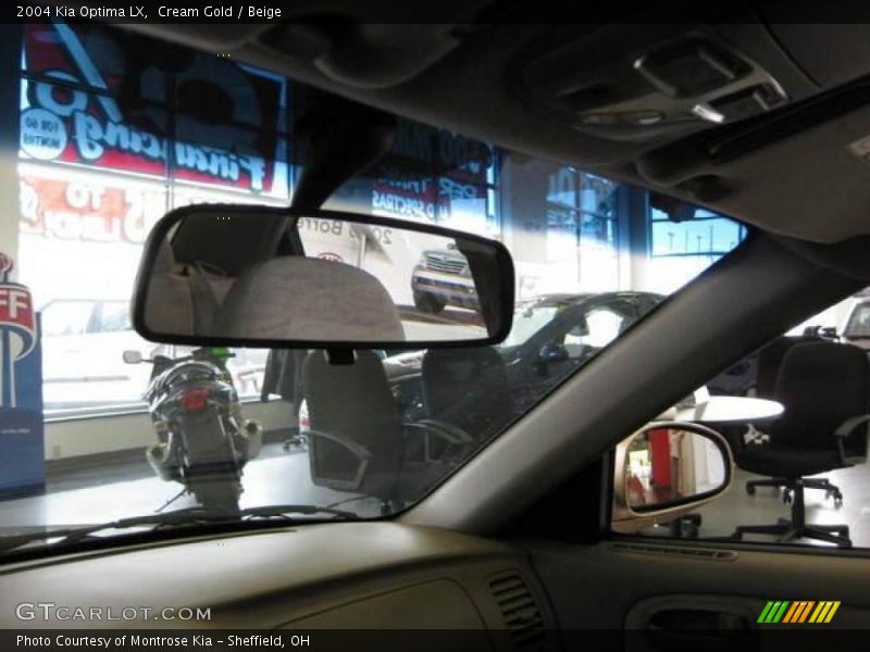 Cream Gold / Beige 2004 Kia Optima LX
