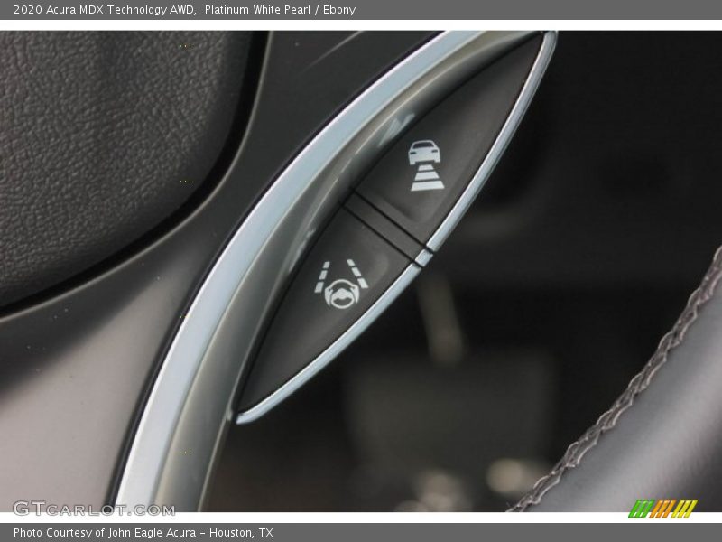 Platinum White Pearl / Ebony 2020 Acura MDX Technology AWD