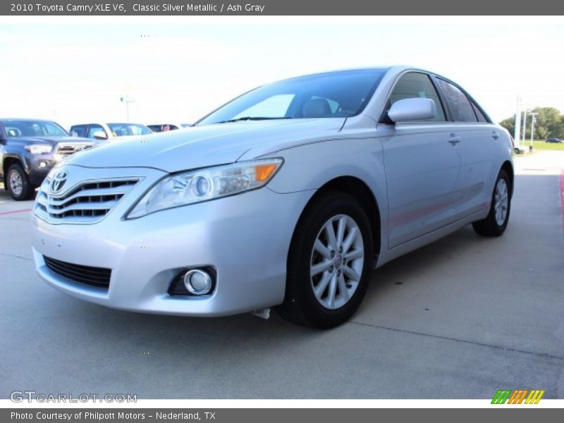 Classic Silver Metallic / Ash Gray 2010 Toyota Camry XLE V6