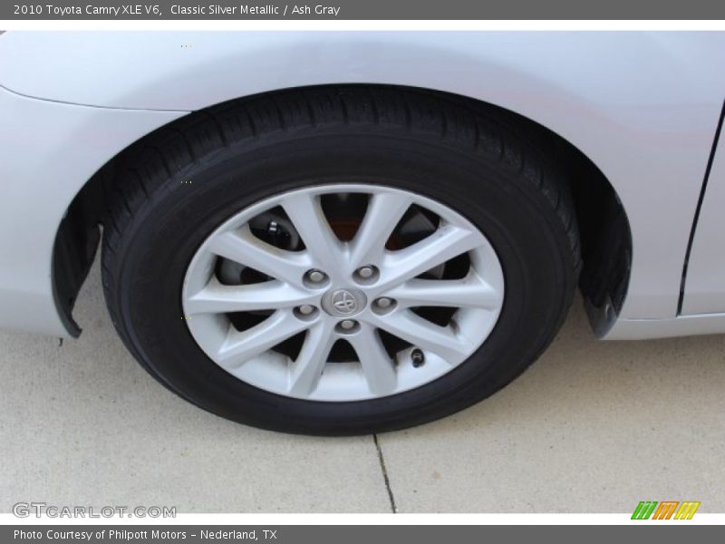 Classic Silver Metallic / Ash Gray 2010 Toyota Camry XLE V6