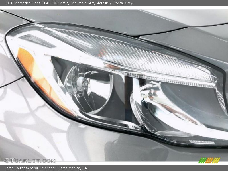 Mountain Grey Metallic / Crystal Grey 2018 Mercedes-Benz GLA 250 4Matic