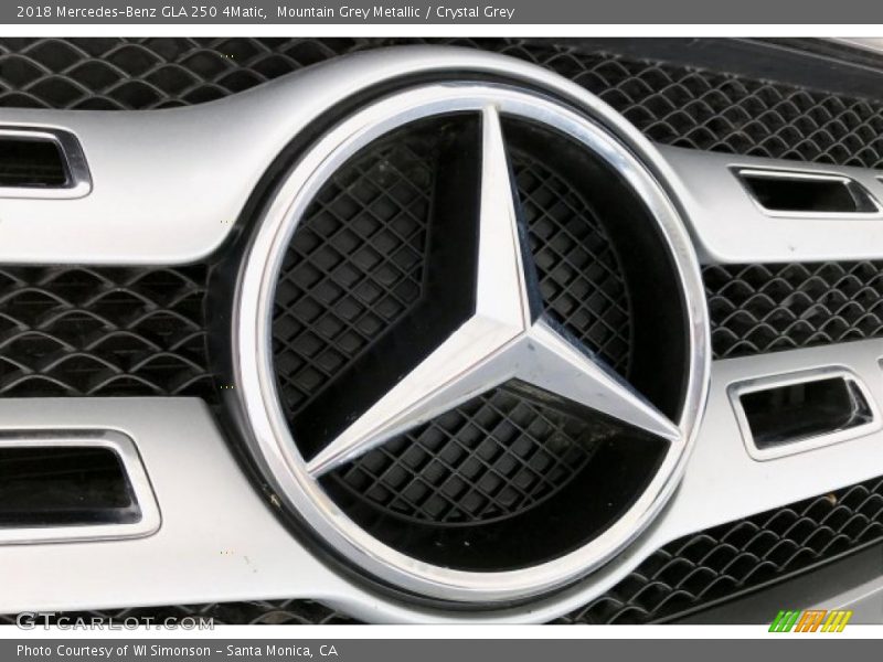 Mountain Grey Metallic / Crystal Grey 2018 Mercedes-Benz GLA 250 4Matic