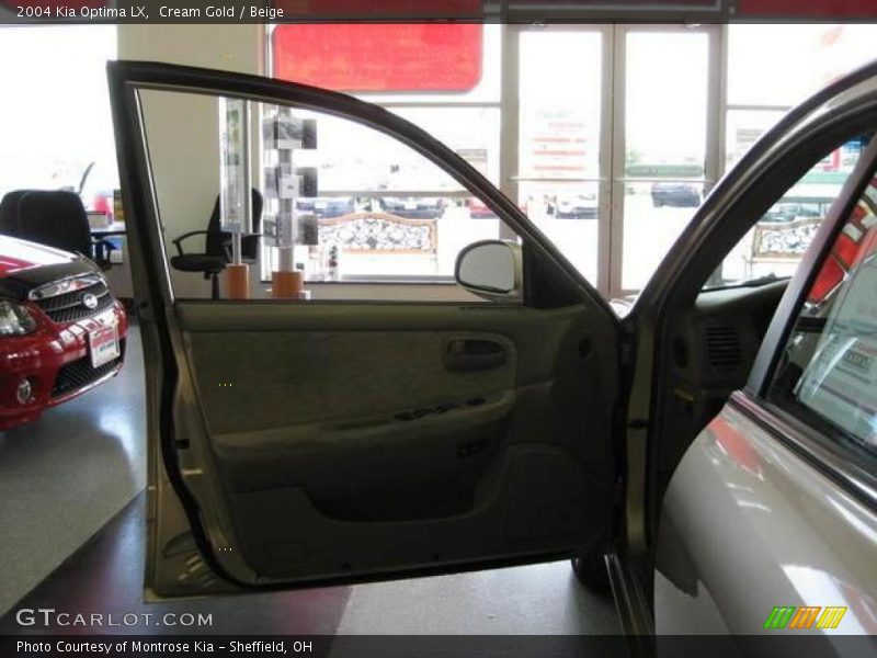 Cream Gold / Beige 2004 Kia Optima LX