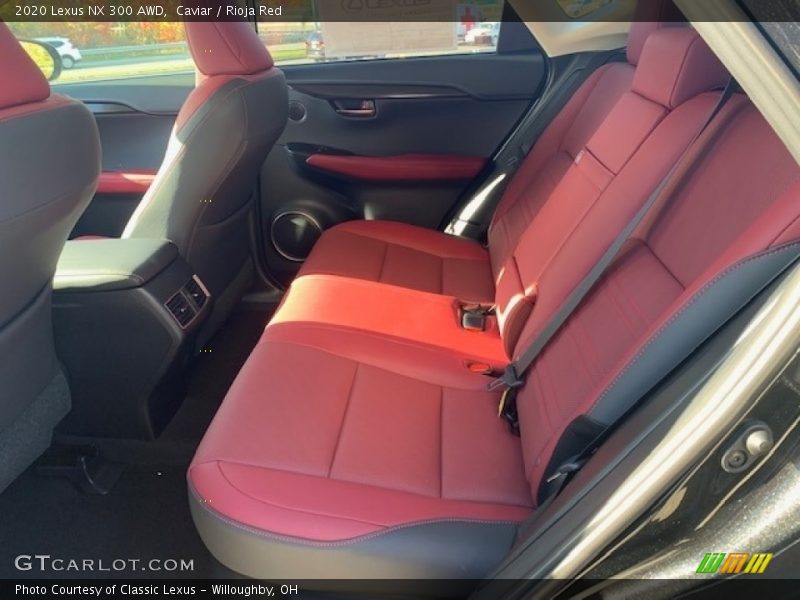 Caviar / Rioja Red 2020 Lexus NX 300 AWD