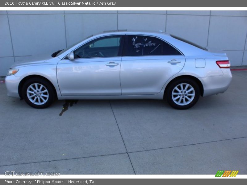 Classic Silver Metallic / Ash Gray 2010 Toyota Camry XLE V6