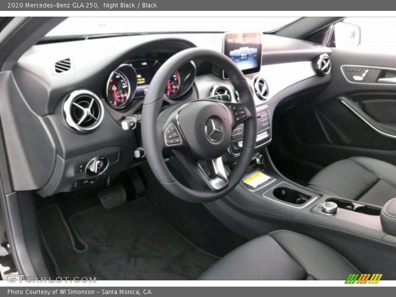 Night Black / Black 2020 Mercedes-Benz GLA 250