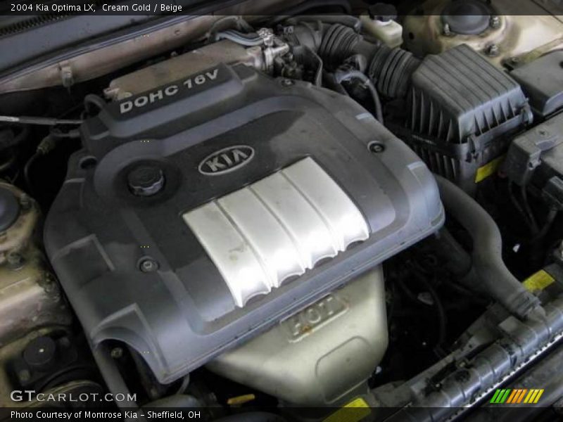 Cream Gold / Beige 2004 Kia Optima LX