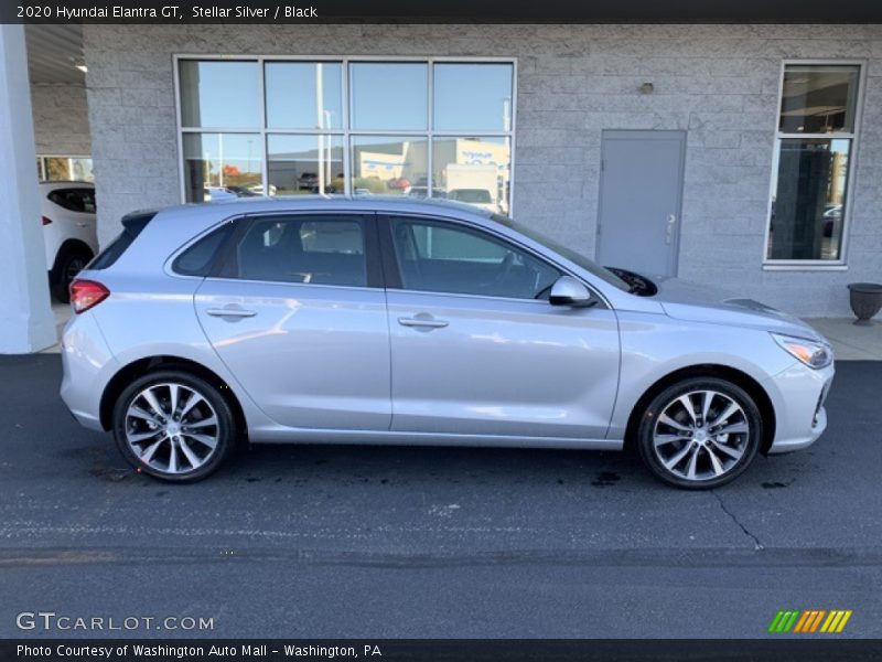 Stellar Silver / Black 2020 Hyundai Elantra GT