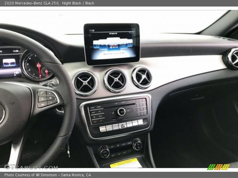 Night Black / Black 2020 Mercedes-Benz GLA 250
