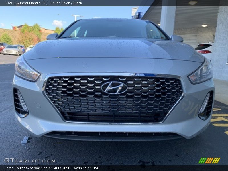 Stellar Silver / Black 2020 Hyundai Elantra GT