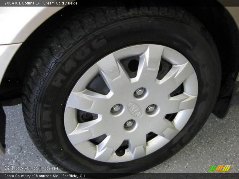 Cream Gold / Beige 2004 Kia Optima LX