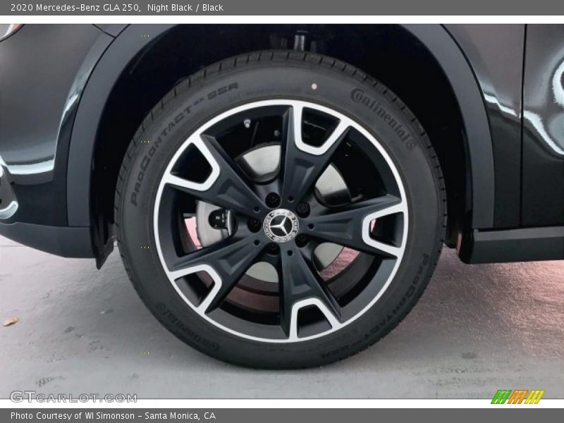 Night Black / Black 2020 Mercedes-Benz GLA 250
