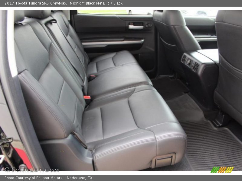 Midnight Black Metallic / Black 2017 Toyota Tundra SR5 CrewMax